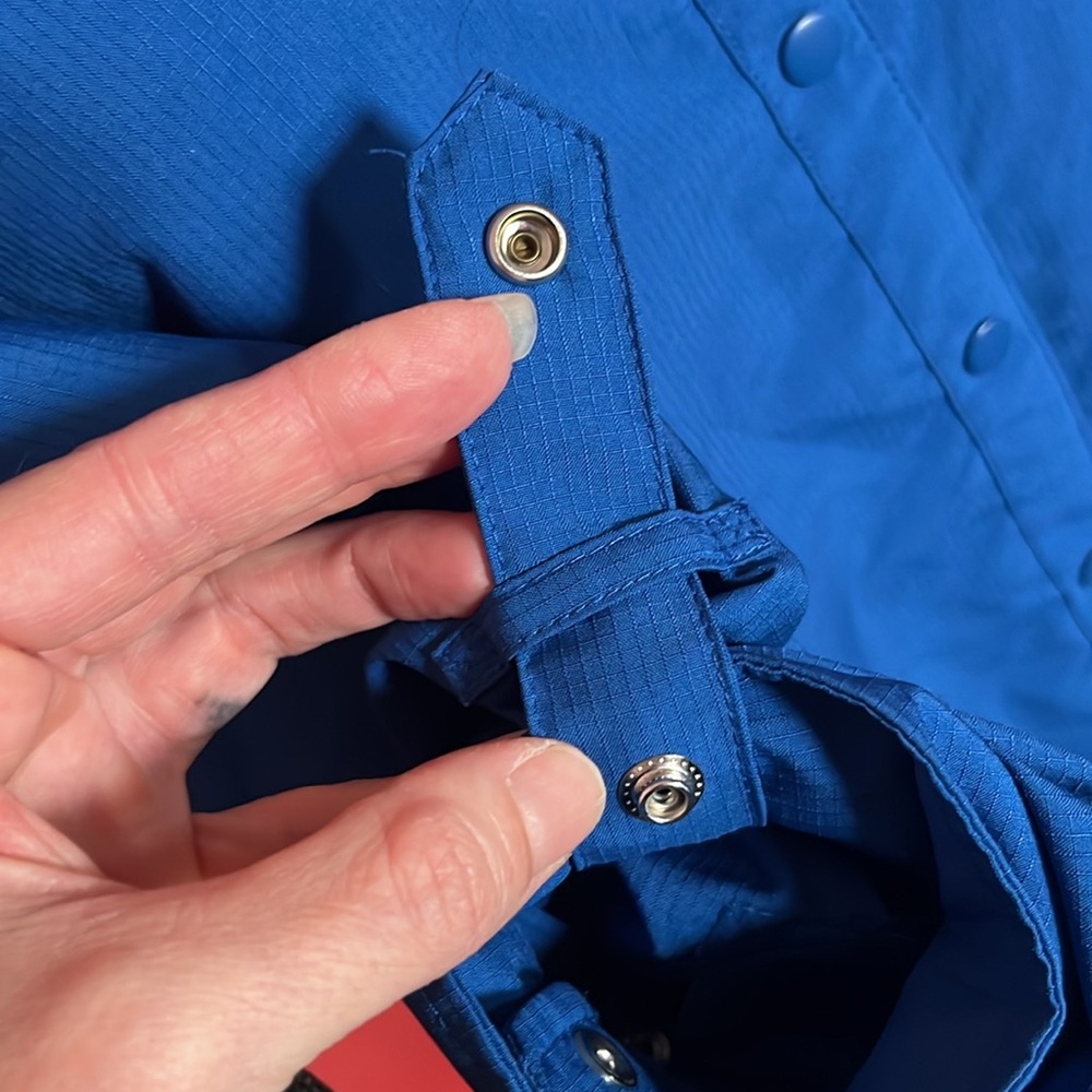 BNWOT royal blue Duluth Trading Co. long sleeve shirt - Picture 5 of 16